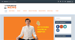 Desktop Screenshot of chademeng.com